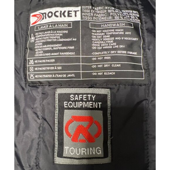 Joe Rocket Ballistic Series Jacket  Mens Red Black Motorcycle Jacket Size 2XL - Picture 8 of 16